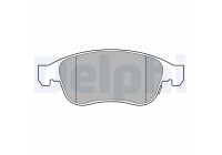 Brake Pad Set, disc brake LP3588 Delphi