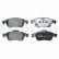 Brake Pad Set, disc brake LP3588 Delphi, Thumbnail 3