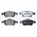 Brake Pad Set, disc brake LP3588 Delphi, Thumbnail 2