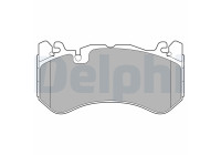 Brake Pad Set, disc brake LP3589 Delphi