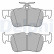 Brake Pad Set, disc brake LP3590 Delphi