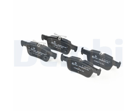 Brake Pad Set, disc brake LP3590 Delphi, Image 3