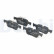 Brake Pad Set, disc brake LP3590 Delphi, Thumbnail 3