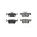Brake Pad Set, disc brake LP3590 Delphi