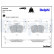 Brake Pad Set, disc brake LP3590 Delphi, Thumbnail 3