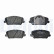 Brake pad set, disc brake LP3591 Delphi, Thumbnail 2
