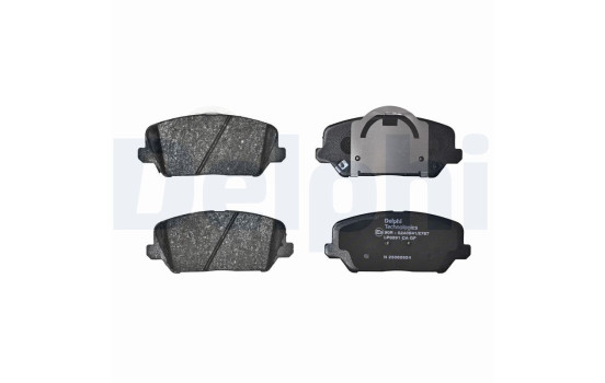 Brake pad set, disc brake LP3591 Delphi, Image 2