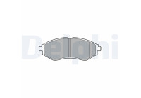 Brake Pad Set, disc brake LP3594 Delphi