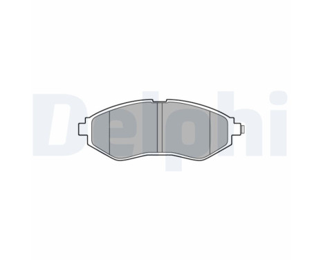 Brake Pad Set, disc brake LP3594 Delphi