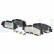 Brake Pad Set, disc brake LP3596 Delphi, Thumbnail 2