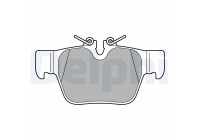 Brake Pad Set, disc brake LP3598 Delphi
