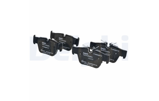 Brake Pad Set, disc brake LP3598 Delphi