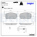 Brake Pad Set, disc brake LP3603 Delphi