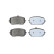 Brake Pad Set, disc brake LP3603 Delphi, Thumbnail 2