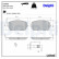 Brake Pad Set, disc brake LP3603 Delphi, Thumbnail 3