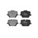 Brake Pad Set, disc brake LP3604 Delphi, Thumbnail 2