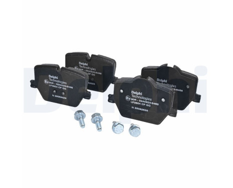 Brake Pad Set, disc brake LP3604 Delphi