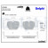 Brake Pad Set, disc brake LP3604 Delphi, Thumbnail 3