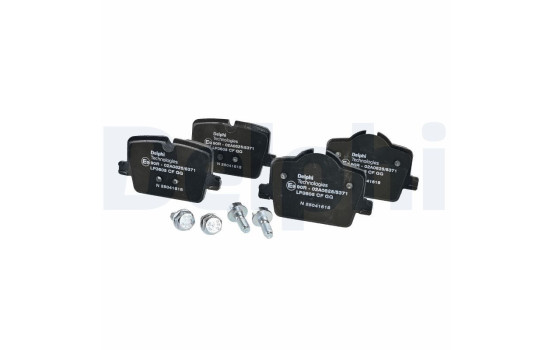 Brake Pad Set, disc brake LP3605 Delphi, Image 2