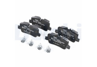 Brake Pad Set, disc brake LP3606 Delphi