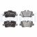 Brake Pad Set, disc brake LP3606 Delphi, Thumbnail 2