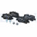 Brake Pad Set, disc brake LP3606 Delphi, Thumbnail 2