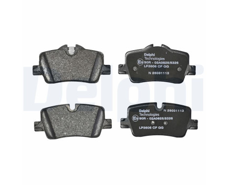 Brake Pad Set, disc brake LP3606 Delphi, Image 3