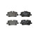Brake Pad Set, disc brake LP3606 Delphi, Thumbnail 2
