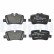 Brake Pad Set, disc brake LP3606 Delphi, Thumbnail 2