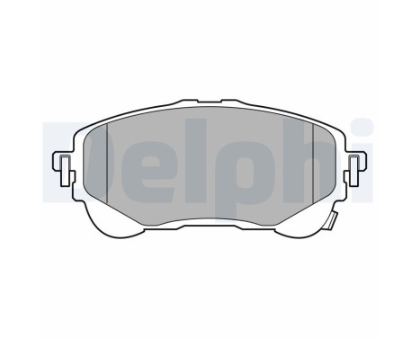 Brake Pad Set, disc brake LP3609 Delphi