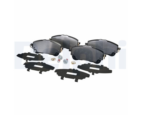 Brake Pad Set, disc brake LP3609 Delphi