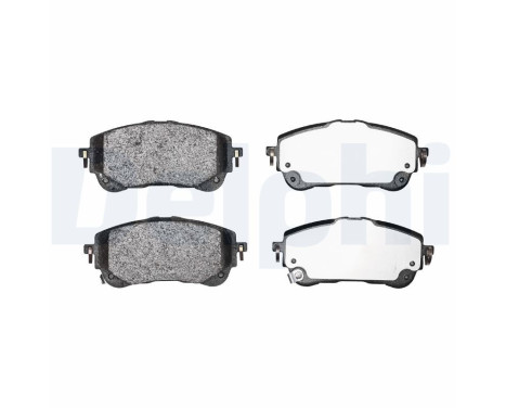Brake Pad Set, disc brake LP3609 Delphi, Image 2