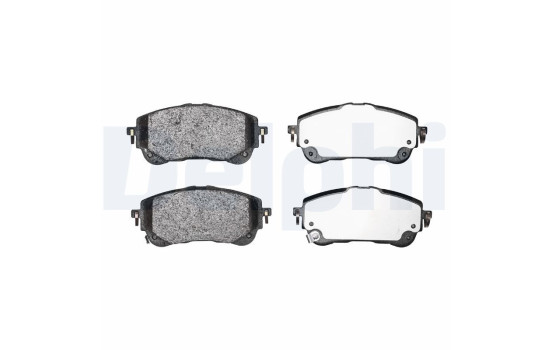 Brake Pad Set, disc brake LP3609 Delphi, Image 2