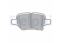 Brake Pad Set, disc brake LP3611 Delphi