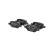Brake Pad Set, disc brake LP3611 Delphi