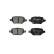 Brake Pad Set, disc brake LP3611 Delphi, Thumbnail 2