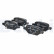 Brake Pad Set, disc brake LP3611 Delphi