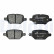 Brake Pad Set, disc brake LP3611 Delphi, Thumbnail 2