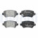 Brake Pad Set, disc brake LP3615 Delphi, Thumbnail 3