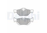 Brake Pad Set, disc brake LP3618 Delphi