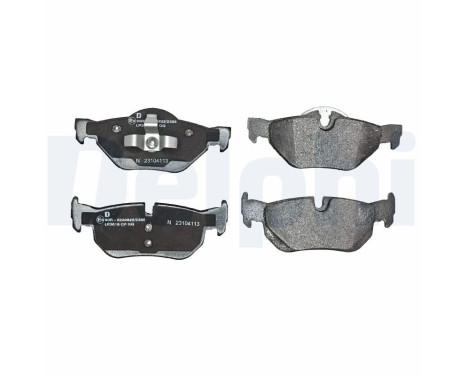 Brake Pad Set, disc brake LP3618 Delphi, Image 2