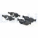 Brake Pad Set, disc brake LP3618 Delphi, Thumbnail 3