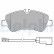 Brake Pad Set, disc brake LP3619 Delphi