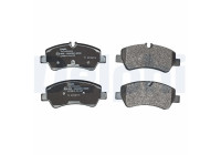 Brake Pad Set, disc brake LP3619 Delphi