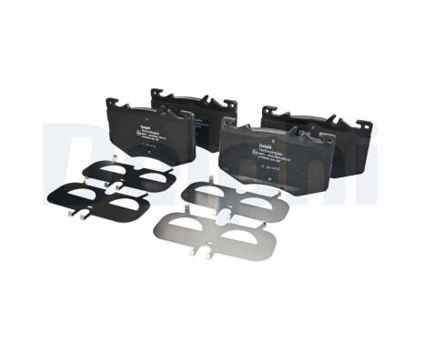 Brake Pad Set, disc brake LP3620 Delphi