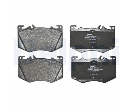 Brake Pad Set, disc brake LP3620 Delphi, Image 2
