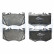Brake Pad Set, disc brake LP3620 Delphi, Thumbnail 2