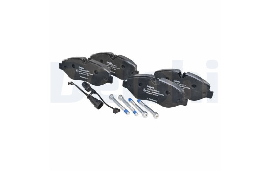 Brake Pad Set, disc brake LP3621 Delphi