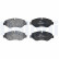 Brake Pad Set, disc brake LP3621 Delphi, Thumbnail 2