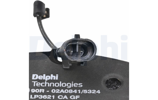 Brake Pad Set, disc brake LP3621 Delphi, Image 3